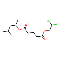 Glutaric acid, 2,2-dichloroethyl 4-methylpent-2-yl ester