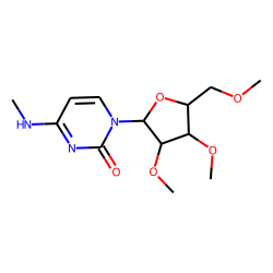 Cytidine, N-methyl-, 2',3',5'-trimethyl ether