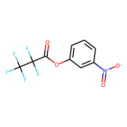 3-Nitrophenol, pentafluoropropionate