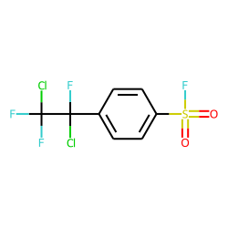 Benzene, (1,2-dichloro-1,2,2-trifluoroethyl)-4-(fluorosulfonyl)