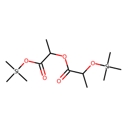 Lactic acid dimer, bis(trimethylsilyl)-