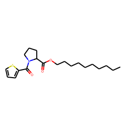 L-Proline, N-(thiophen-2-carbonyl)-, decyl ester