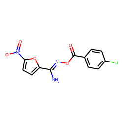2-Furamidoxime, o-(p-chlorobenzoyl)-5-nitro