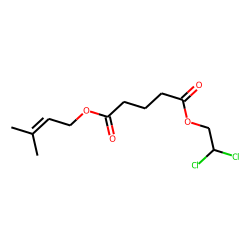 Glutaric acid, 3-methylbut-2-en-1-yl 2,2-dichloroethyl ester