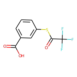 Benzoic acid, 3-(trifluoroacetylthio)-