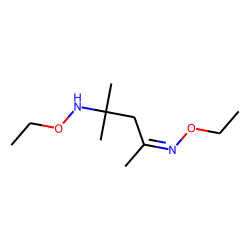 Pentan-2-one, 4-methyl-4-ethoxyamino, O-ethyloxime, syn