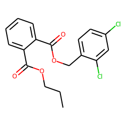 Phthalic acid, 2,4-dichlorobenzyl propyl ester