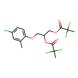 3-(4-Chloro-2-methyl phenoxy)-1,2-propanediol-bis-(2,2-dichloropropionate)