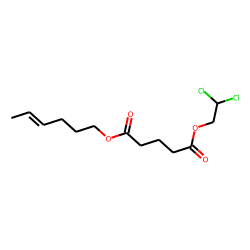 Glutaric acid, hex-4-en-1-yl 2,2-dichloroethyl ester