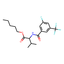 L-Valine, N-(3-fluoro-5-trifluoromethylbenzoyl)-, pentyl ester