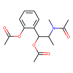 R,S-N-methyl-1-(2-methoxyphenyl)-2-aminopropane-M (O-demethyl-OH-alkyl-), (threo), 3AC