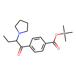 1-(4-Trimethylsilyloxycarbonylphenyl)-2-(pyrrolidin-1-yl)-butan-1-one