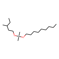 Silane, dimethyl(3-methylpentyloxy)nonyloxy-