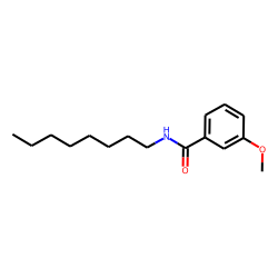 Benzamide, 3-methoxy-N-octyl-