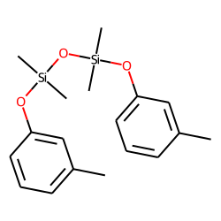 Silane, dimethyl(dimethyl(3-methylphenoxy)silyloxy)(3-methylphenoxy)-