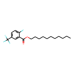 2-Fluoro-5-trifluoromethylbenzoic acid, undecyl ester