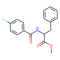 l-Phenylalanine, N-(4-fluorobenzoyl)-, methyl ester