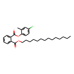 Phthalic acid, 4-chloro-2-methylphenyl tetradecyl ester