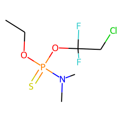 O-Ethyl-O-(1,1-difluoro-2-chloroethyl)-N,N-dimethyl-phosphorothioamidate