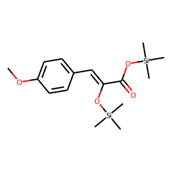 4-Methoxyphenylpyruvic acid, bis(trimethylsilyl) deriv.
