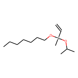 Silane, methylvinyl(heptyloxy)isopropoxy-