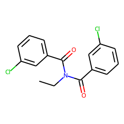 Benzamide, 3-chloro-N-(3-chlorobenzoyl)-N-ethyl-