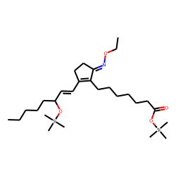Prosta-8(12),13-dien-1-oic acid, 9-(ethoxyimino)-15-[(trimethylsilyl)oxy]-, trimethylsilyl ester, (13E,15S)-
