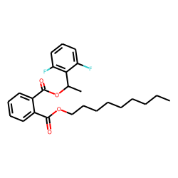 Phthalic acid, 1-(2,6-difluorophenyl)ethyl nonyl ester