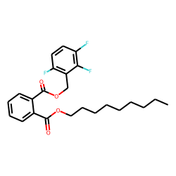 Phthalic acid, nonyl 2,3,6-trifluorobenzyl ester