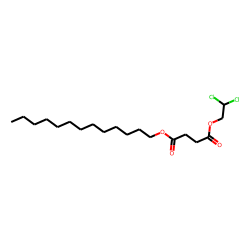 Succinic acid, 2,2-dichloroethyl tridecyl ester