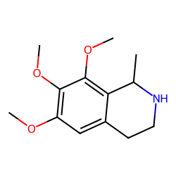 1,2,3,4-TETRAHYDROISOQUINOLINE, 6,7,8-TRIMETHOXY-1-METHYL-