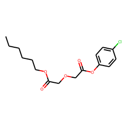 Diglycolic acid, 4-chlorophenyl hexyl ester
