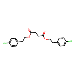 Succinic acid, di(4-chlorophenethyl) ester