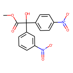 meta,para'-«alpha»-Hydroxydinitrodiphenylacetic acid, methyl ester