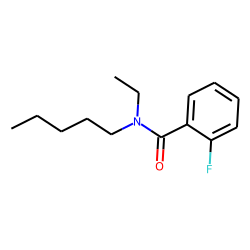 Benzamide, 2-fluoro-N-ethyl-N-pentyl-