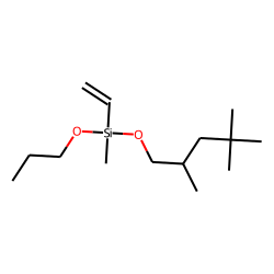 Silane, methylvinyl(2,4,4-trimethylpentyloxy)propoxy-