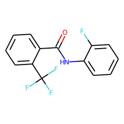 Benzamide, N-(2-fluorophenyl)-2-trifluoromethyl-