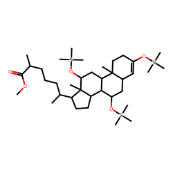 3-oxy-7«alpha»,12«alpha»-dihydroxy-5«beta»-cholestanoate, methyl ester-trimethylsilyl ether