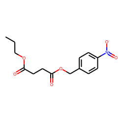Succinic acid, 4-nitrobenzyl propyl ester