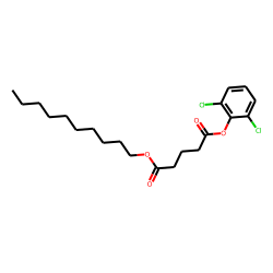 Glutaric acid, decyl 2,6-dichlorophenyl ester