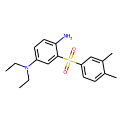 Aniline, 4-(n,n-diethylamino)-2-(3,4-dimethylphenylsulfonyl)-