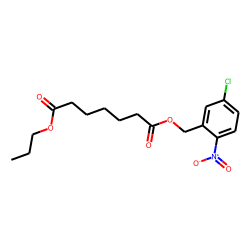 Pimelic acid, 5-chloro-2-nitrobenzyl propyl ester