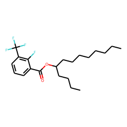 2-Fluoro-3-trifluoromethylbenzoic acid, 5-tridecyl ester