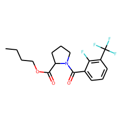 L-Proline, N-(2-fluoro-3-trifluoromethylbenzoyl)-, butyl ester