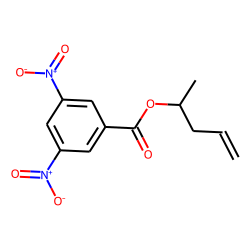 Benzoic acid, 3,5-dinitro, 1-methyl-3-butenyl ester