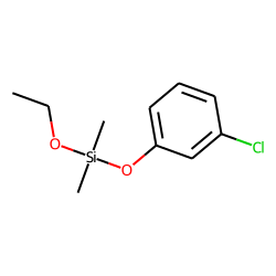 Silane, (3-chlorophenyloxy)dimethylethoxy-