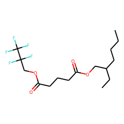 Glutaric acid, 2-ethylhexyl 2,2,3,3,3-pentafluoropropyl ester