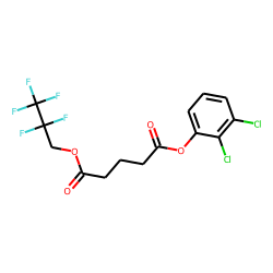 Glutaric acid, 2,3-dichlorophenyl 2,2,3,3,3-pentafluoropropyl ester