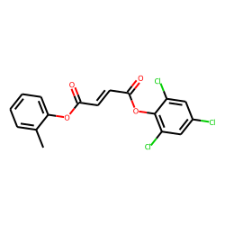 Fumaric acid, 2-methylphenyl 2,4,6-trichlorophenyl ester