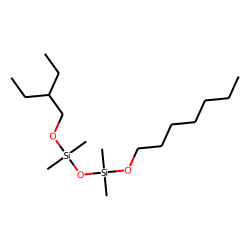 Silane, dimethyl(dimethyl(2-ethylbutoxy)silyloxy)heptyloxy-